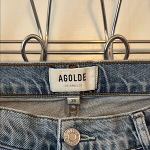 AGOLDE Women's Blue Jeans